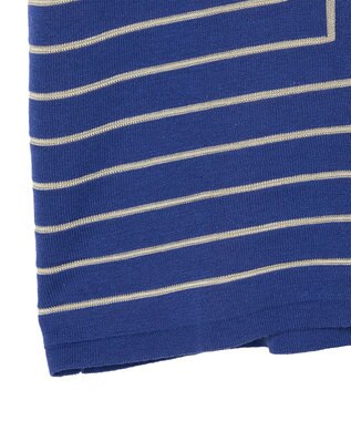 JOSEPH 【洗える】ジオメトリックジャガード　ニットトップス Cobalt / Affogato