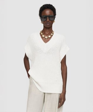 JOSEPH コットンテリー　ニットトップ