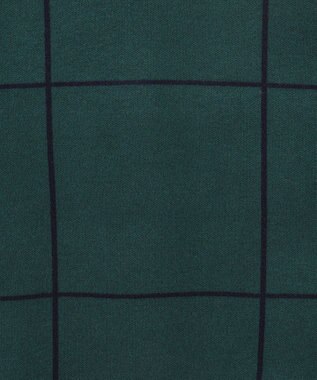 UNFILO MENS 【OCEANS YouTube 掲載/男女兼用】スムースシルキーニット 柄 ウインドペン グリーン×ネイビー