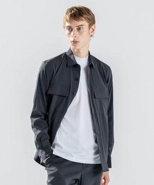 JOSEPH HOMME 新素材【ストレッチ】グレインウェーブストレッチ / シャツブルゾン グレー系