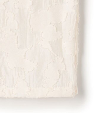 23区 L 【SLOW/一部店舗限定】カットジャカード シャツ アイボリー系