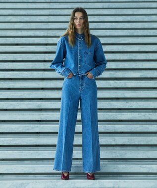 uncrave 【upper hights × uncrave WHITE】THE WHITE パンツ（uncrave WHITE） FLOW