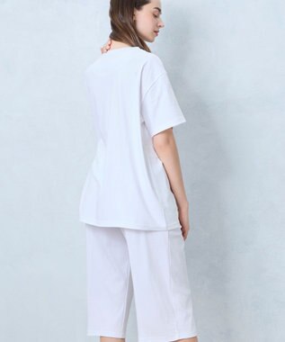 une nana cool 【綿100％】なめらかシルケットスムース半袖パジャマ MADE WITH LIBERTY FABRIC IV