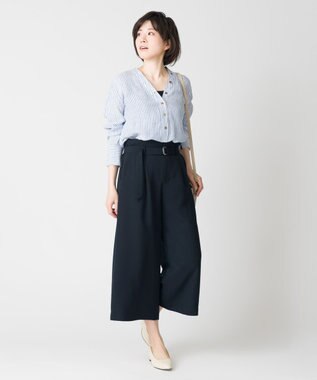 ONWARD Reuse Park 【23区】ブラウス春夏 ネイビー