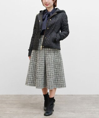 TOCCA LAURA キルティングショートコート ブラック系