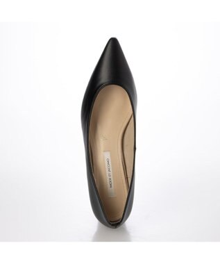 MODE ET JACOMO <MODE ET JACOMO>ポインテッドトゥプレーンパンプス ブラック