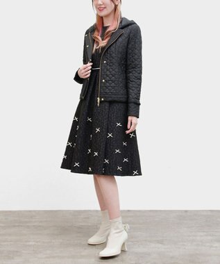 TOCCA LAURA キルティングショートコート ブラック系