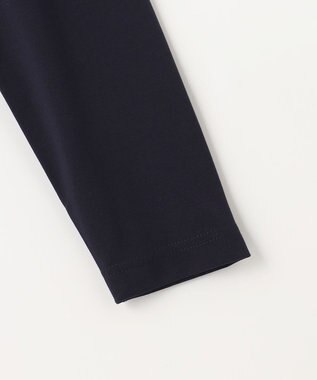 23区GOLF 【MEN/EC限定】【吸水速乾/UVケア】リブ襟 モックネックシャツ ネイビー系