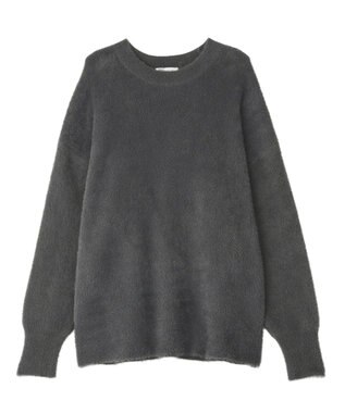 CRAFT STANDARD BOUTIQUE ファーライクニットチュニック Dark Gray