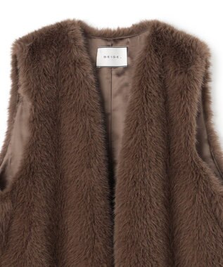 BEIGE， BROOK / ロングファージレ Taupe