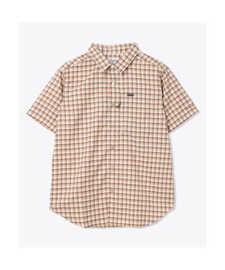 Columbia Columbia/ シルバーリッジユーティリティライトノベルティショートスリーブ /コロンビア Ancient Fossil Pulaski Plaid