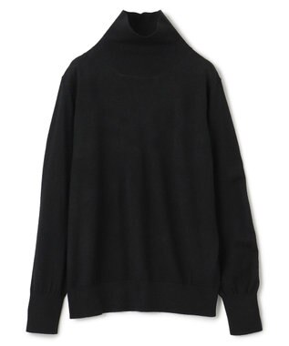 UNFILO ハイゲージウール ハイネック ブラック