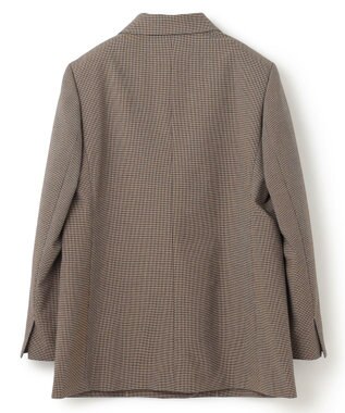 UNFILO L ダブルブレスト ジャケット ハウンドトゥース