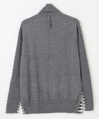 BEIGE， 【洗える】LA MONNAIE / タートルネックニット C.Gray×Ecru