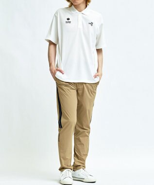 PW CIRCULUS 【MEN】サイドベンチレーションテーパードパンツ 2026年モデル ゴルフ ベージュ系