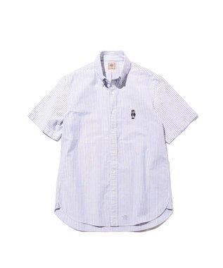 J.PRESS MEN 新デザイン【BULLDOG BOY】オックスフォード 半袖シャツ / B.D.