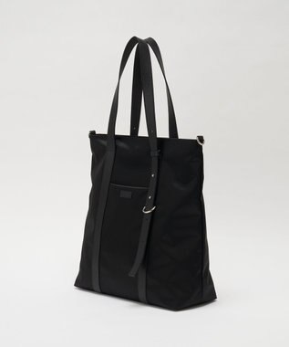 russet アシンメトリーハンドルトートバッグ(SF-237) Black