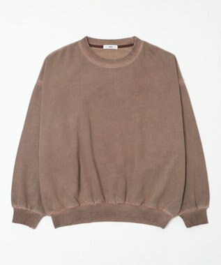 WEGO 【ユニセックス着用ITEM】バルーンクロップドプルオーバー ブラウン
