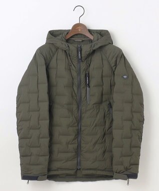 JOSEPH ABBOUD MOUNTAIN 【ストレッチ/撥水/軽量/パッカブル/ライナードッキング対応】2WAYストレッチ ダウン パーカー カーキ系