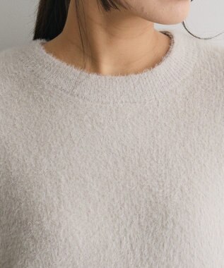 CRAFT STANDARD BOUTIQUE ファーライクニットチュニック Light Gray