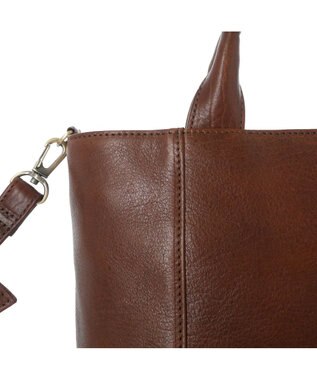 IBIZA カンビアール　牛革　2WAYバッグ 濃茶