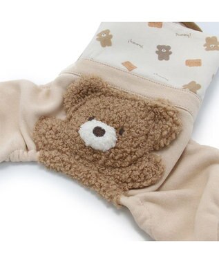 PET PARADISE くまちゃん柄 マナーパンツ【小型犬】 ベージュ