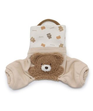 PET PARADISE くまちゃん柄 マナーパンツ【小型犬】 ベージュ