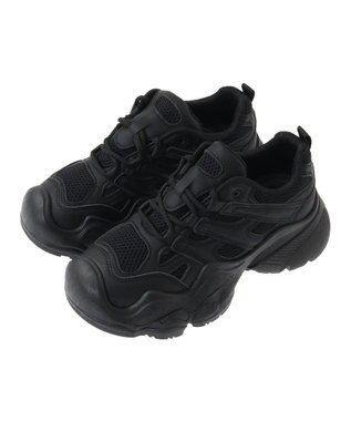 Green Parks ・ＬＥＮＡ　メッシュコンビスニーカー Black