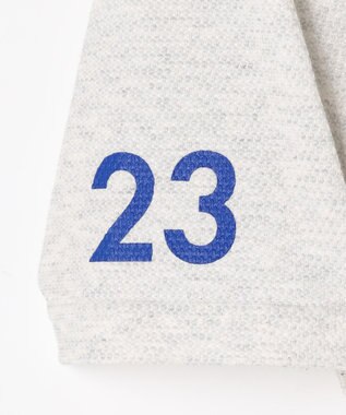 23区GOLF 【WOMEN】『PEANUTS』コラボ　「JOE COOL」半袖ポロシャツ ライトグレー系