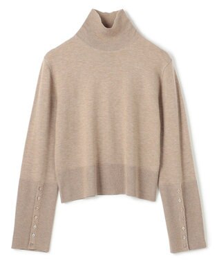 uncrave ハイゲージニット タートルトップス モカ