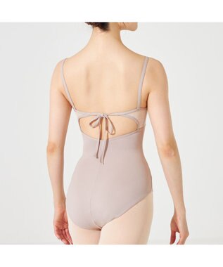 Chacott 【AKANE TAKADA】キャミソールレオタード ベージュ