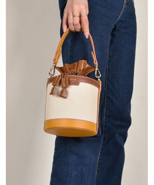 LA BAGAGERIE 【MONICA】パールバケットバッグ