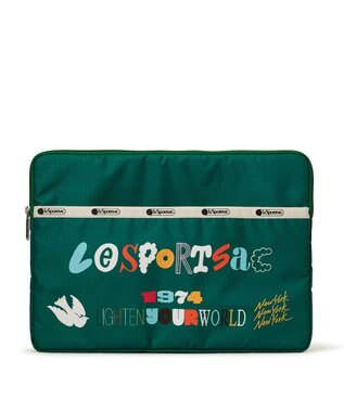 LeSportsac 13 inch Lap Top Case/LSSタイポグラフィPCケース LSSタイポグラフィPCケース
