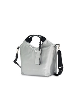 PELLE BORSA 2WAYハンドバッグ Cheers チアーズ 5204 シルバー