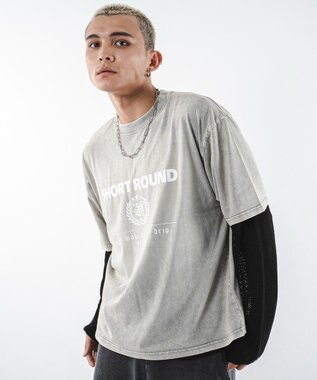 WEGO 【ユニセックス着用ITEM】ブリーチエンブレムロゴT（SS） グレー