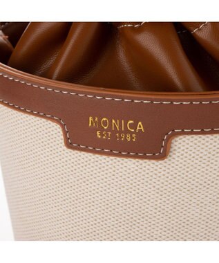 LA BAGAGERIE 【MONICA】パールバケットバッグ イエロー