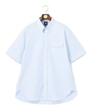 J.PRESS MEN 【J.PRESS ORIGINALS】Pin Oxford B.D. Shirt / Baggy Fit サックスブルー系1