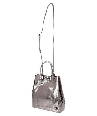 Green Parks ・ＫＯＳＳＯＲＥＣＯ　メタリック２ＷＡＹミニトート Gray