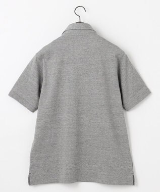JOSEPH ABBOUD クールビズ【オーガニックコットン使用/日本素材】JOEコットン天竺 ポロシャツ ライトグレー系