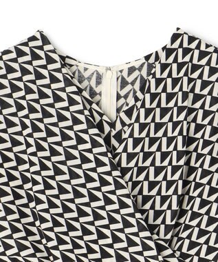 BEIGE， 【洗える】MODESTO / ジャージーストレッチカシュクールドレス Monotone