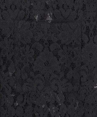 23区 【SLOW/一部店舗限定】好評につき追加生産！モチーフレース シャツ ブラック系