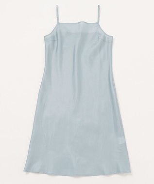 J.PRESS LADIES L 【洗える】セルロース綾チェック ワンピース サックスブルー系3