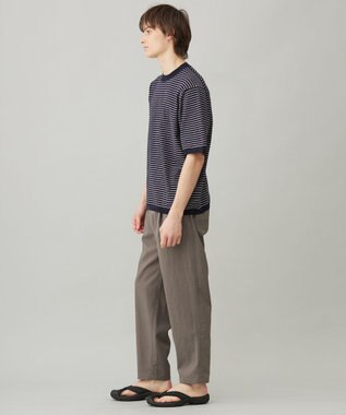 UNFILO MENS TENNEN TOUCH タックパンツ チャコール