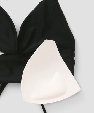 San-ai Resort（三愛水着楽園） ナチュラルだけどしっかり盛れる【ナチュラルアップブラ】　ノンワイヤービキニ　7M・9M　【San-ai Resort（サンアイリゾート）】 ブラック