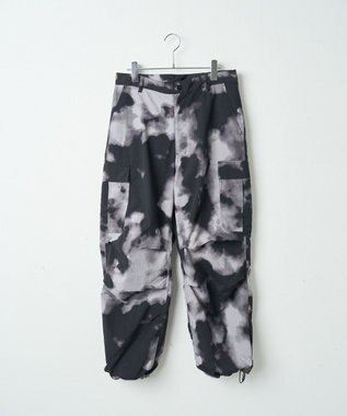 WEGO ナイロンカーゴパンツ 柄1