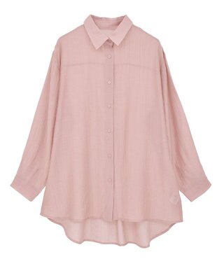Green Parks ＳＥＴ２点シアーシャツ＋ビスチェ Pink