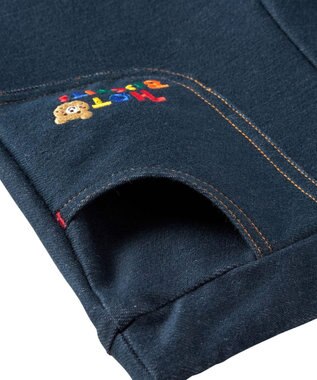 MIKI HOUSE HOT BISCUITS 【80-120cm】 ストレッチデニムパンツ 紺