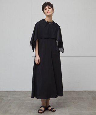 BEIGE， 【洗える】ALGER / ケープ Black