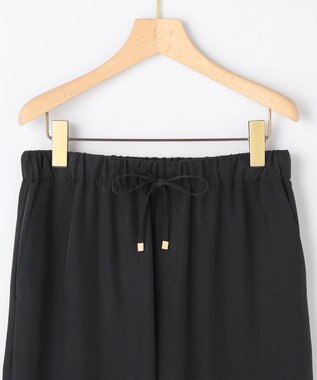 組曲 【先行予約】スムースクロス テーパードパンツ ブラック系