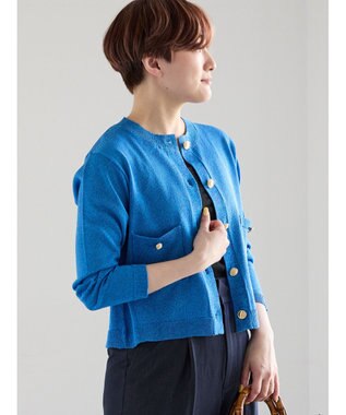 Te chichi ハイツイストペーパータッチカーディガン